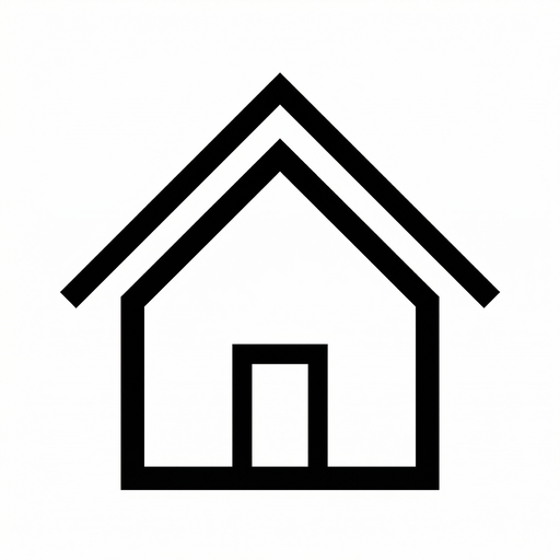 Pitched roof small icon